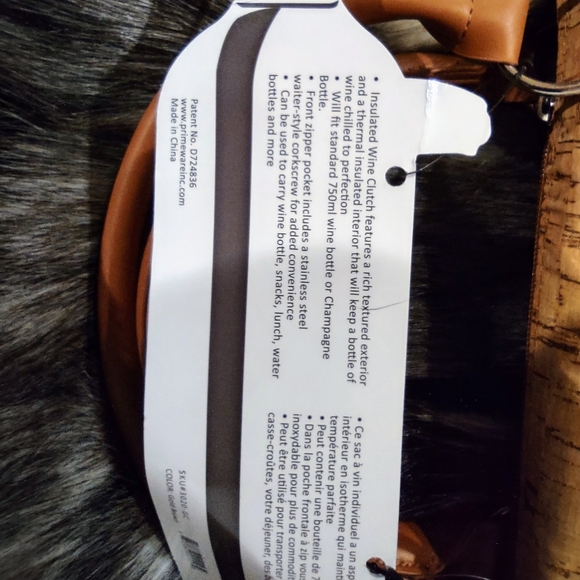 Insulated Wine Clutch - Picture 2 of 3